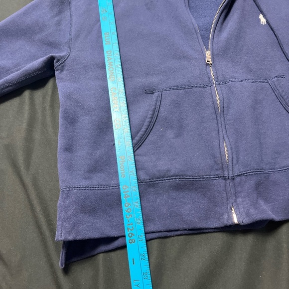 Polo by Ralph Lauren Navy Blue Hoodie - Picture 4 of 5